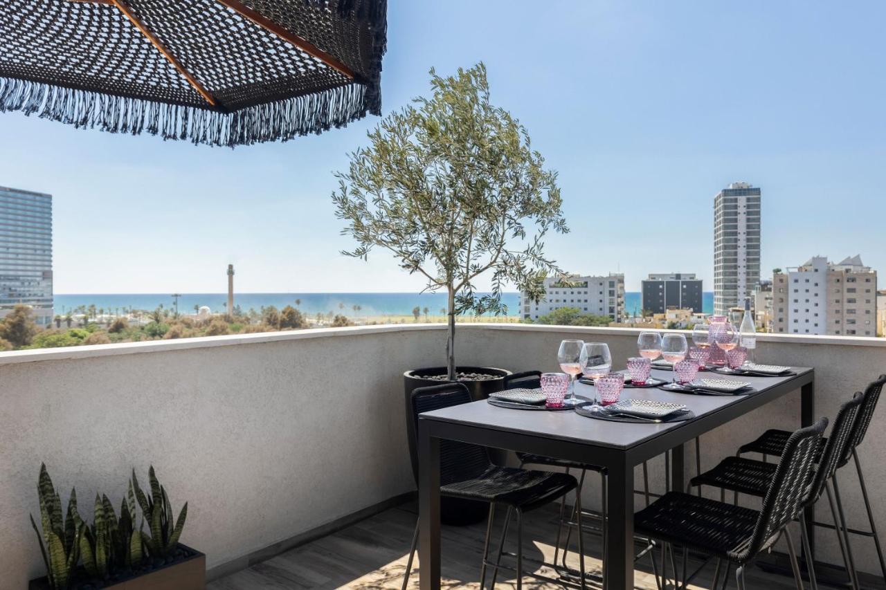Blue Sky Penthouse By Five Stay Tel Aviv Buitenkant foto
